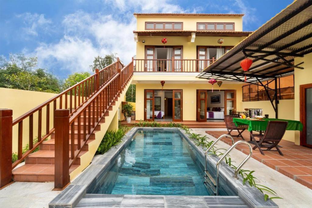 Lama Beach Villa An Ban ภายนอก รูปภาพ