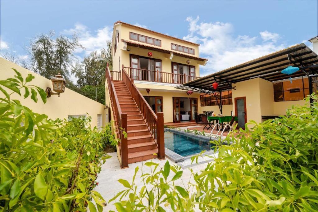 Lama Beach Villa An Ban ภายนอก รูปภาพ